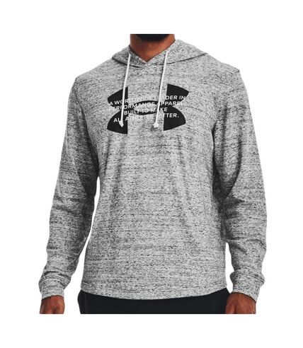 Sweat à capuche Gris Homme Under Armour Rival Terry - L