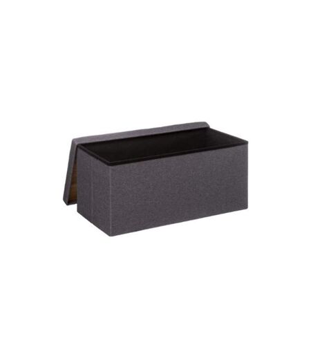 Pouf & Rangement Classy 76cm Gris Foncé