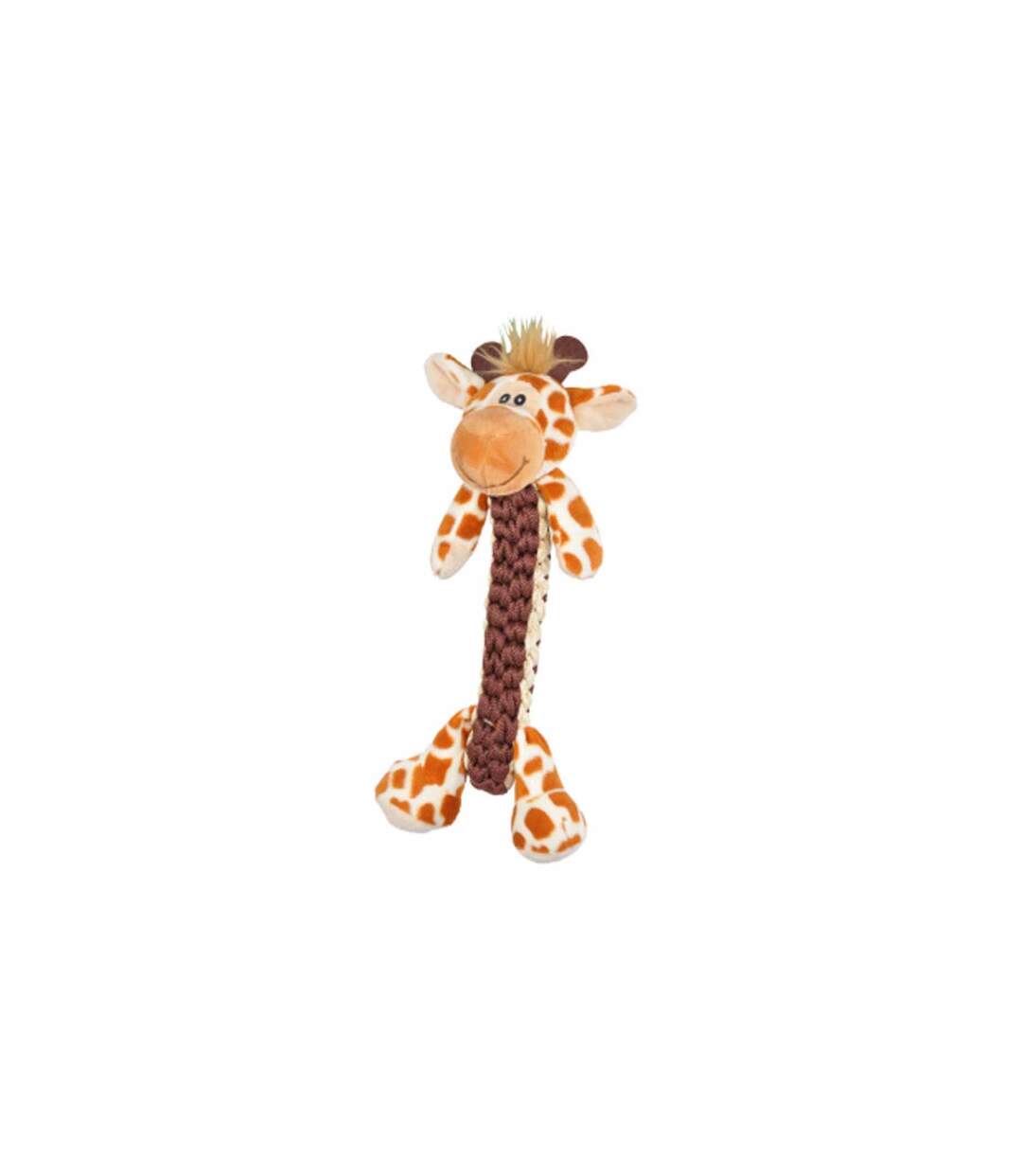 Peluche pour Chien Girafe 34cm Marron-1