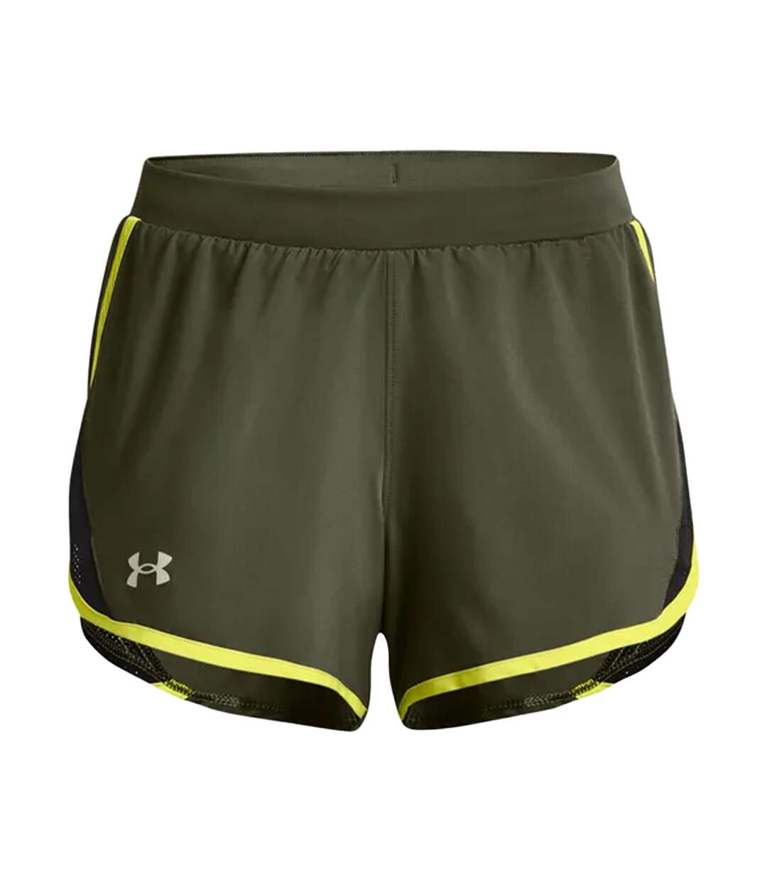 Short fly by 2.0 femme vert Under Armour-1