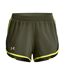 Short fly by 2.0 femme vert Under Armour-1