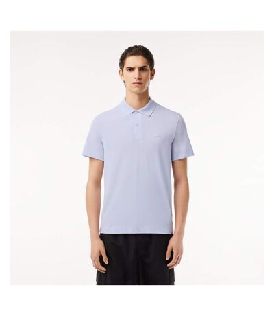 Mens Movement Pique Regular Polo Shirt Blue Lacoste