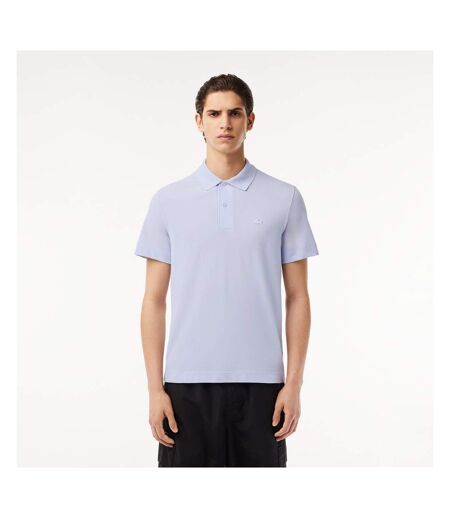 Mens Movement Pique Regular Polo Shirt Blue Lacoste