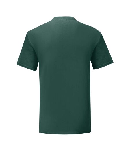 T-shirt Iconic Adulte Vert Forêt Fruit Of The Loom