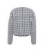 Womens/ladies Gingham Jacket Monochrome I Saw It First-3