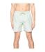 Mens Wabasso Swim Shorts Mint Crosshatch-1