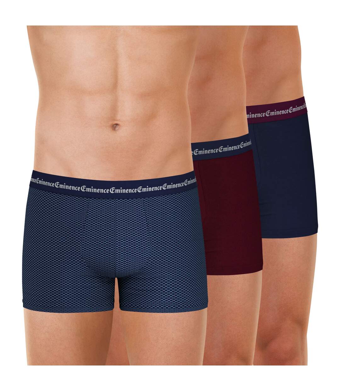 Lot de 3 boxers homme Business Print Eminence-2