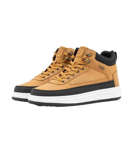 Mens Thunder Synthetic Leather Hiking Boots Tan Aldo