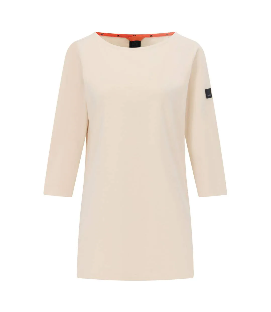 T-shirt Pevia Femme Blanc Cassé Chiné Regatta-2
