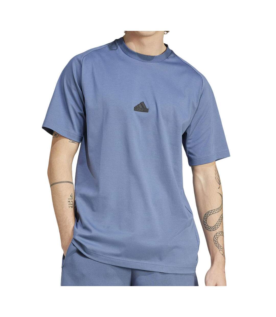 T-shirt Bleu Homme Adidas IR5234 - L-1