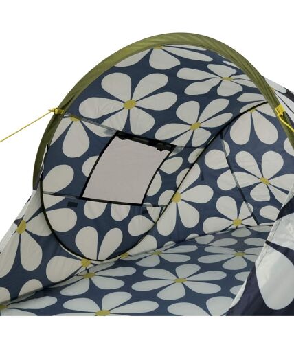 Regatta Orla Kiely Daisy Pop-Up Tent (Black/White) (One Size) - UTRG8801