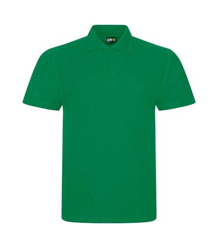Unisex Adult Pique Polo Shirt Kelly Green PRO RTX