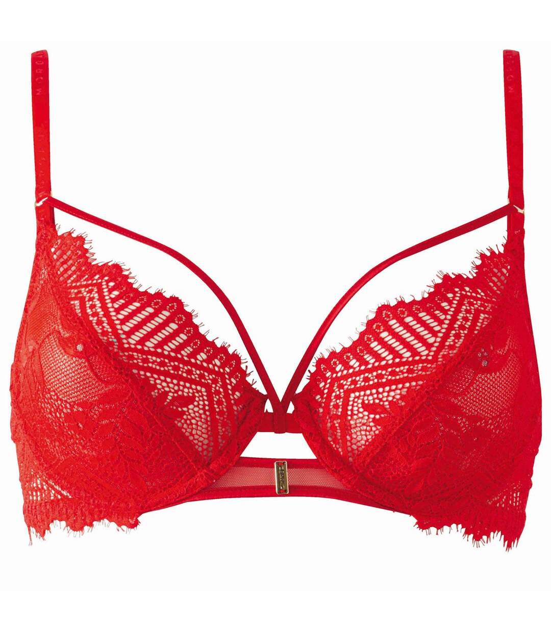 Soutien-gorge à armatures rouge Sophia