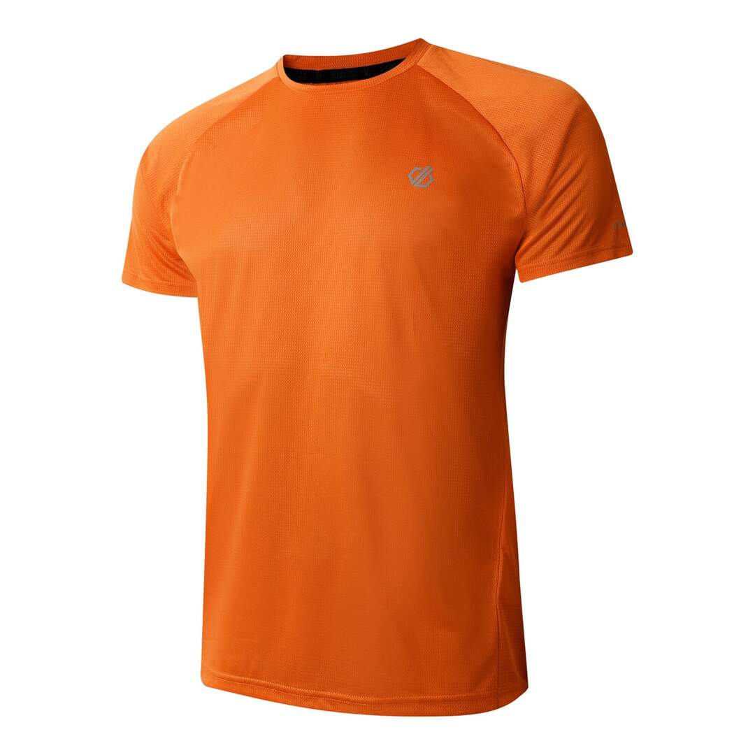 T-shirt accelerate homme orange foncé Dare 2B-3