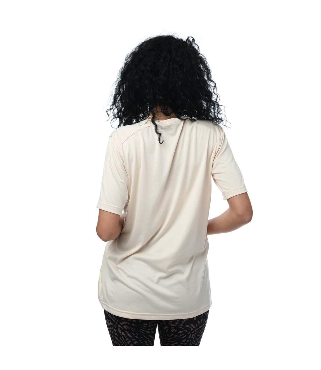 Womens/ladies terrex t-shirt sand Adidas-2