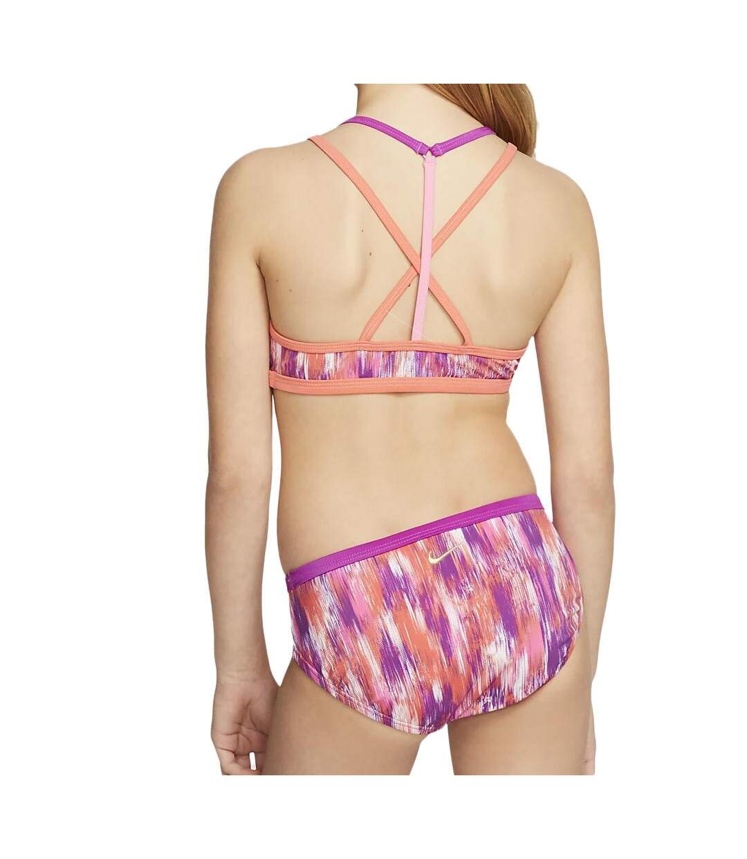 Maillot de Bain Rose/Violet Femme Nike Gx4 - M-2