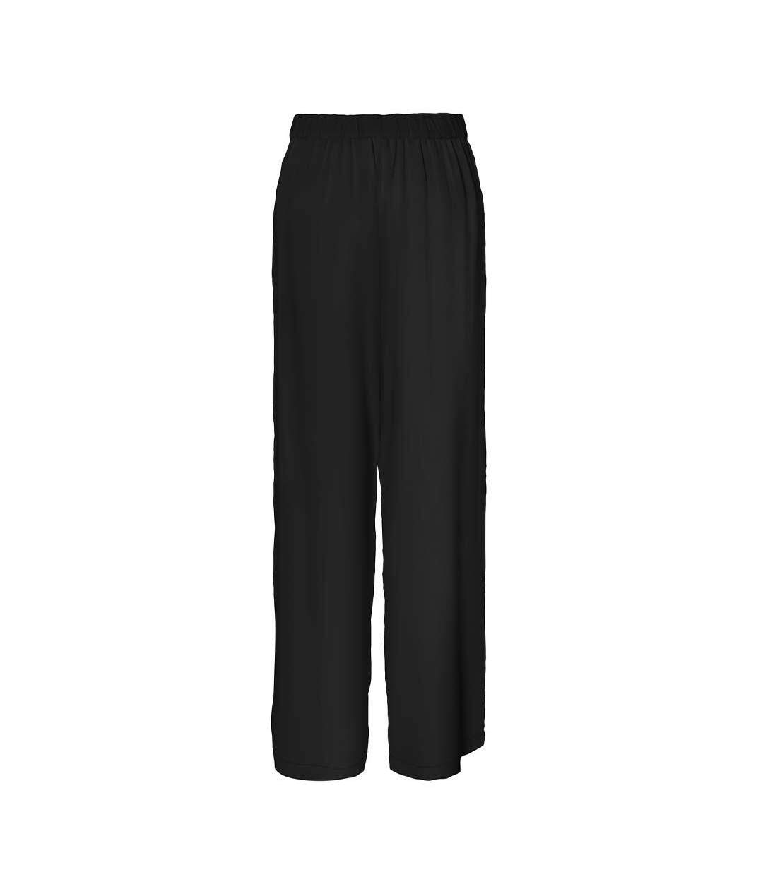 Pantalon fluide noir femme only selina-2