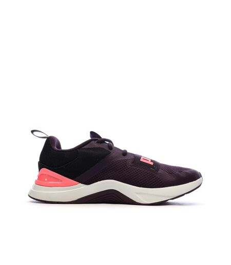 Baskets noir/rose femme puma prospect