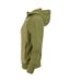 Womens/ladies Keyport Hooded Hybrid Jacket Moss Green James Harvest-3