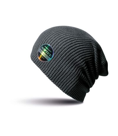 Result Winter Essentials Core Softex Beanie Hat (Charcoal) - UTRW5165