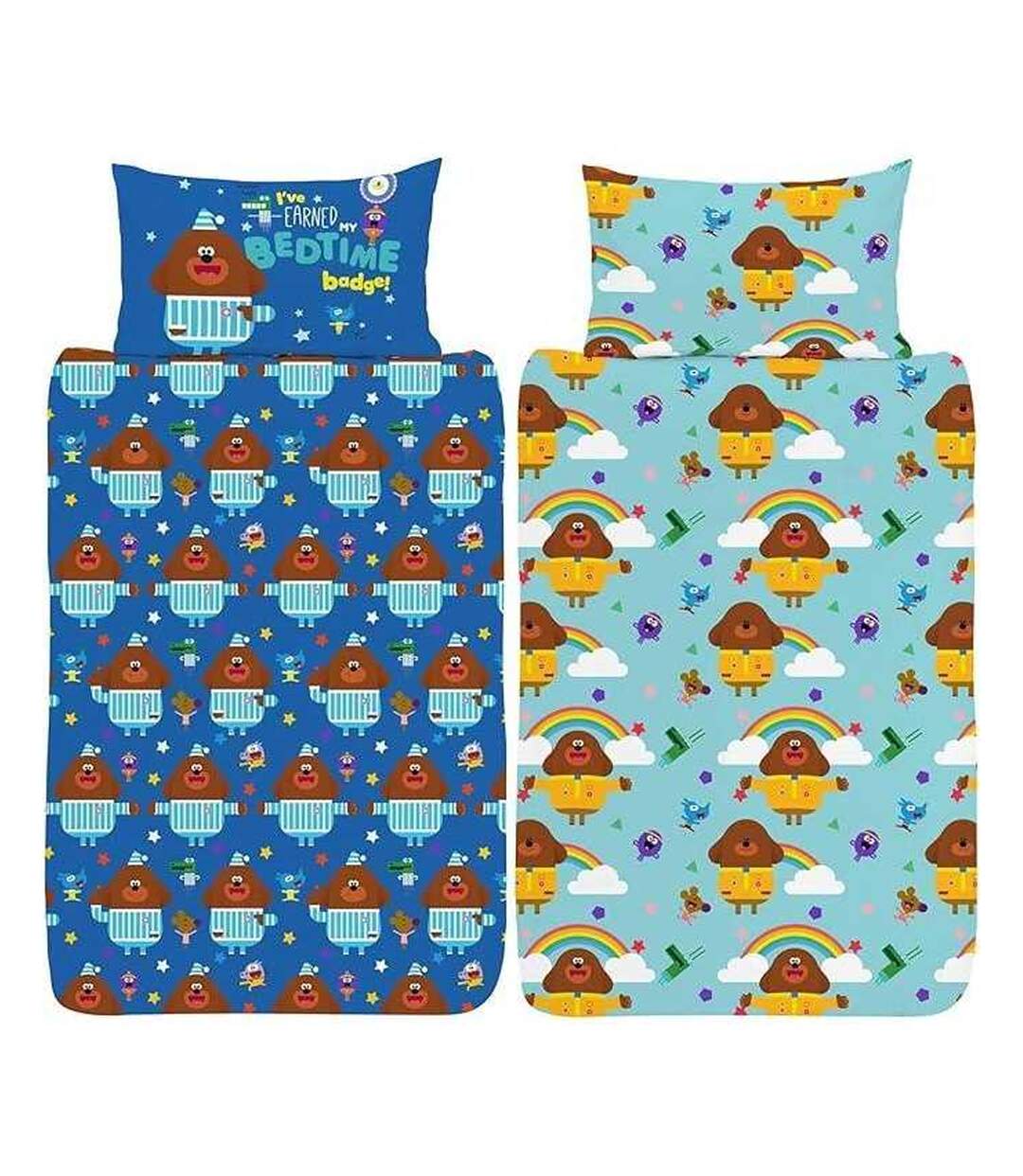 Hug Reversible Duvet Set Multicoloured Hey Duggee-4