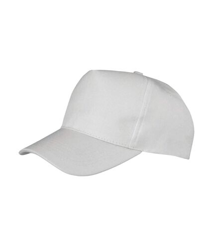 Result Unisex Adult Core Recycled Baseball Cap (White)