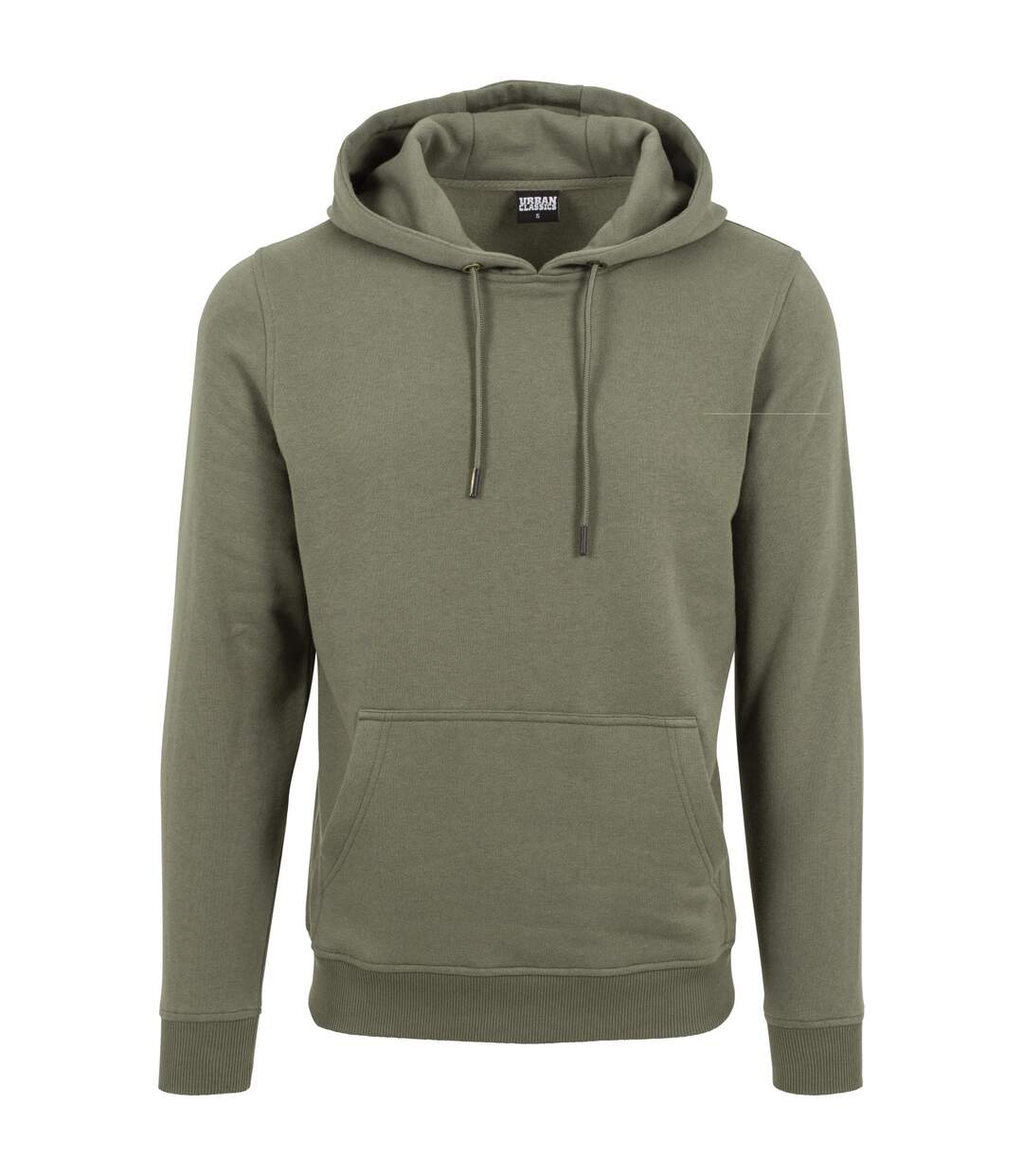 Sweat À Capuche Basic Homme Olive Urban Classics-1