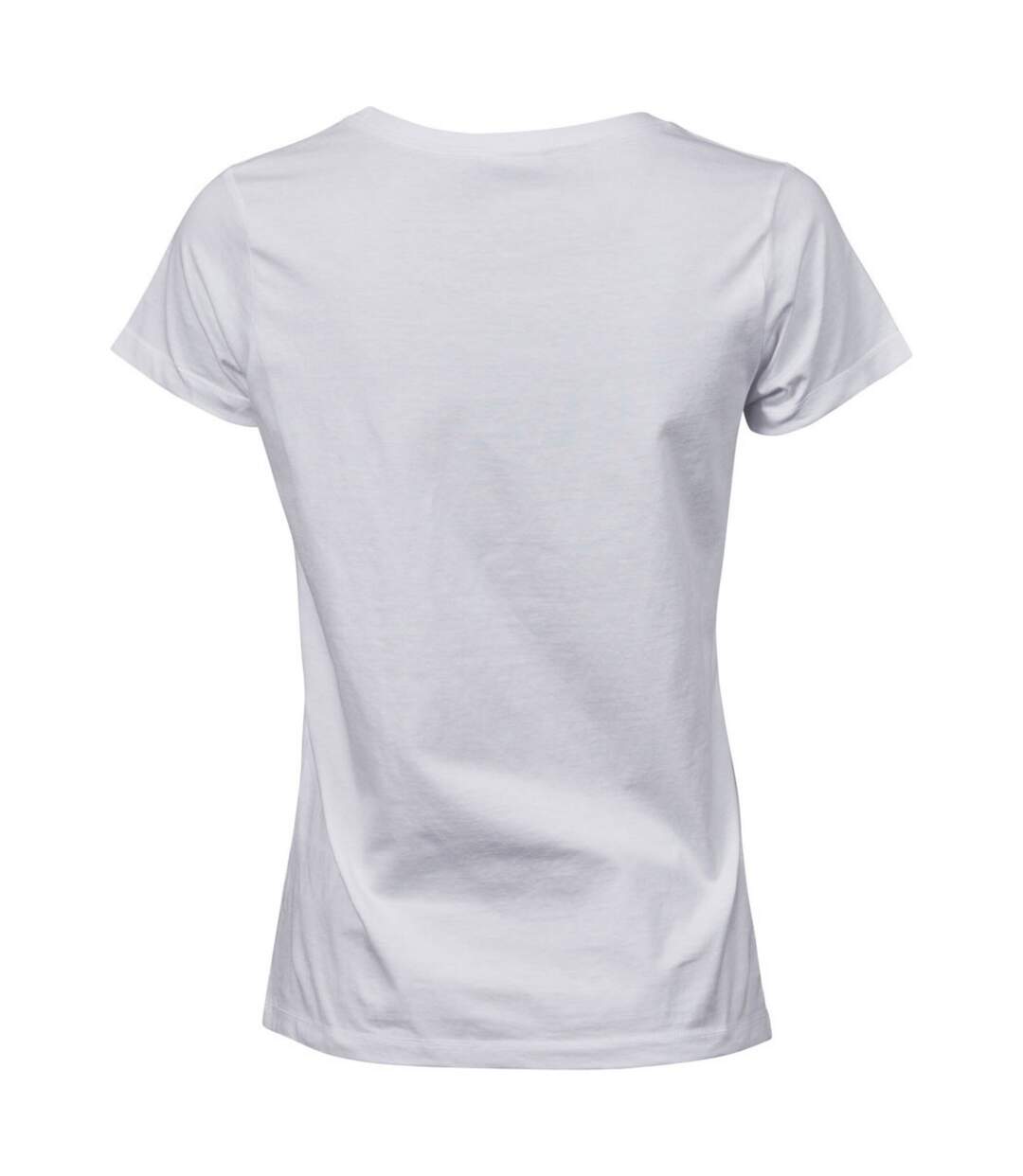 Womens/ladies luxury t-shirt white Tee Jays-2