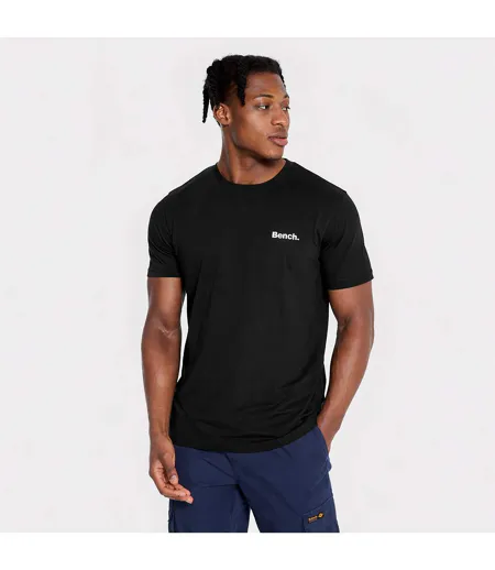 Bench - T-Shirt Homme 100% Coton Logo Confort Doux Casual Quotidien