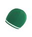Bonnet National Adulte Vert Kelly Blanc Result Winter Essentials-3