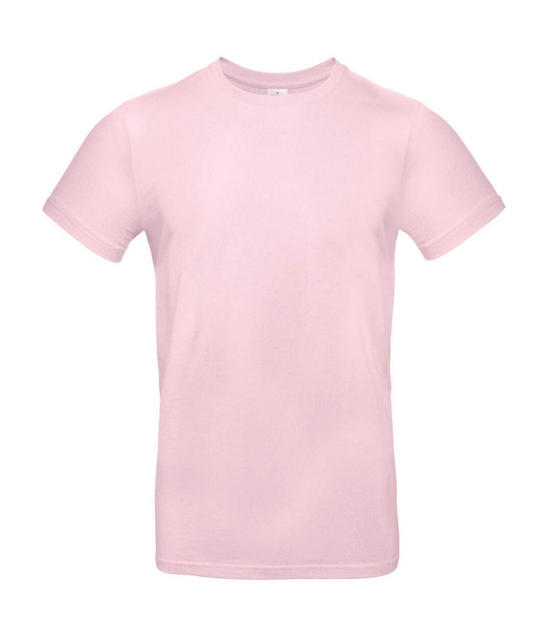 Tee-shirt B&c Mens #e190 Rose Clair B And C-1