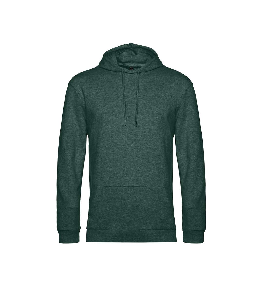 B&C Mens Hoodie (Dark Green Heather)