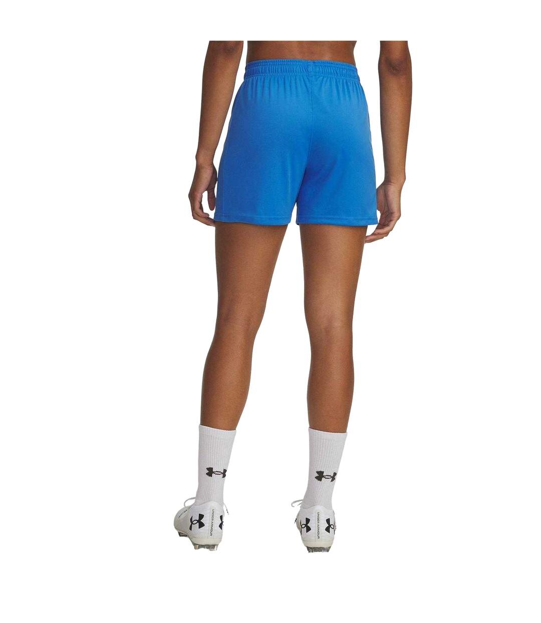 Womens/ladies Football Shorts Blue Under Armour-3