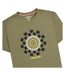 T-shirt Motif/style Jogging Aw25 Homme Vert Kaki Lambretta-4