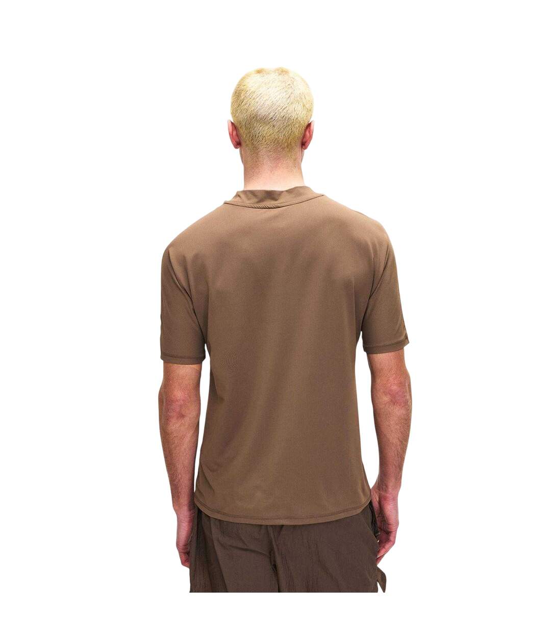 T-shirt Entraînement Motif/style Logo En Caoutchouc Homme Marron Couture Club-4