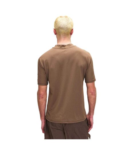 T-shirt Entraînement Motif/style Logo En Caoutchouc Homme Marron Couture Club