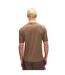 T-shirt Entraînement Motif/style Logo En Caoutchouc Homme Marron Couture Club-4