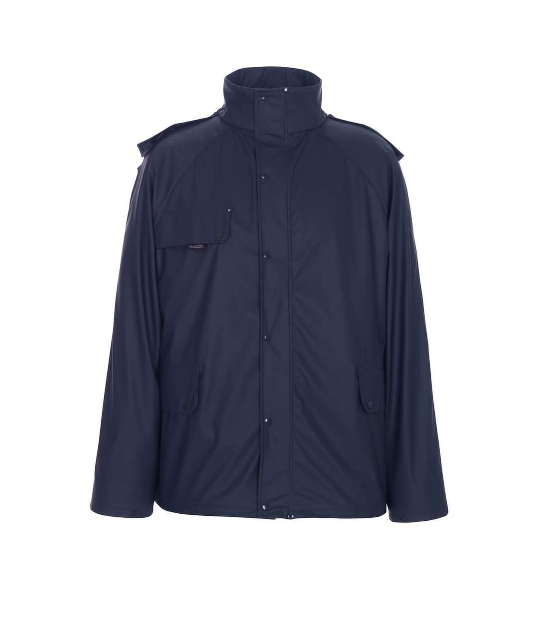 Mens Waterford Aqua Waterproof Jacket Navy Mascot-1