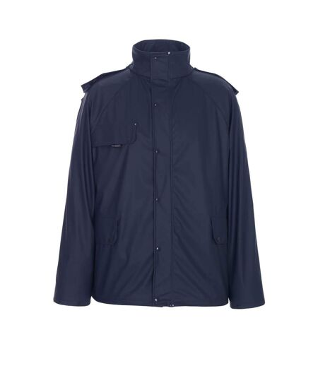 Mens Waterford Aqua Waterproof Jacket Navy Mascot