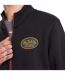 Sweat zippé en molleton avec écusson Wyatt Vondutch-2