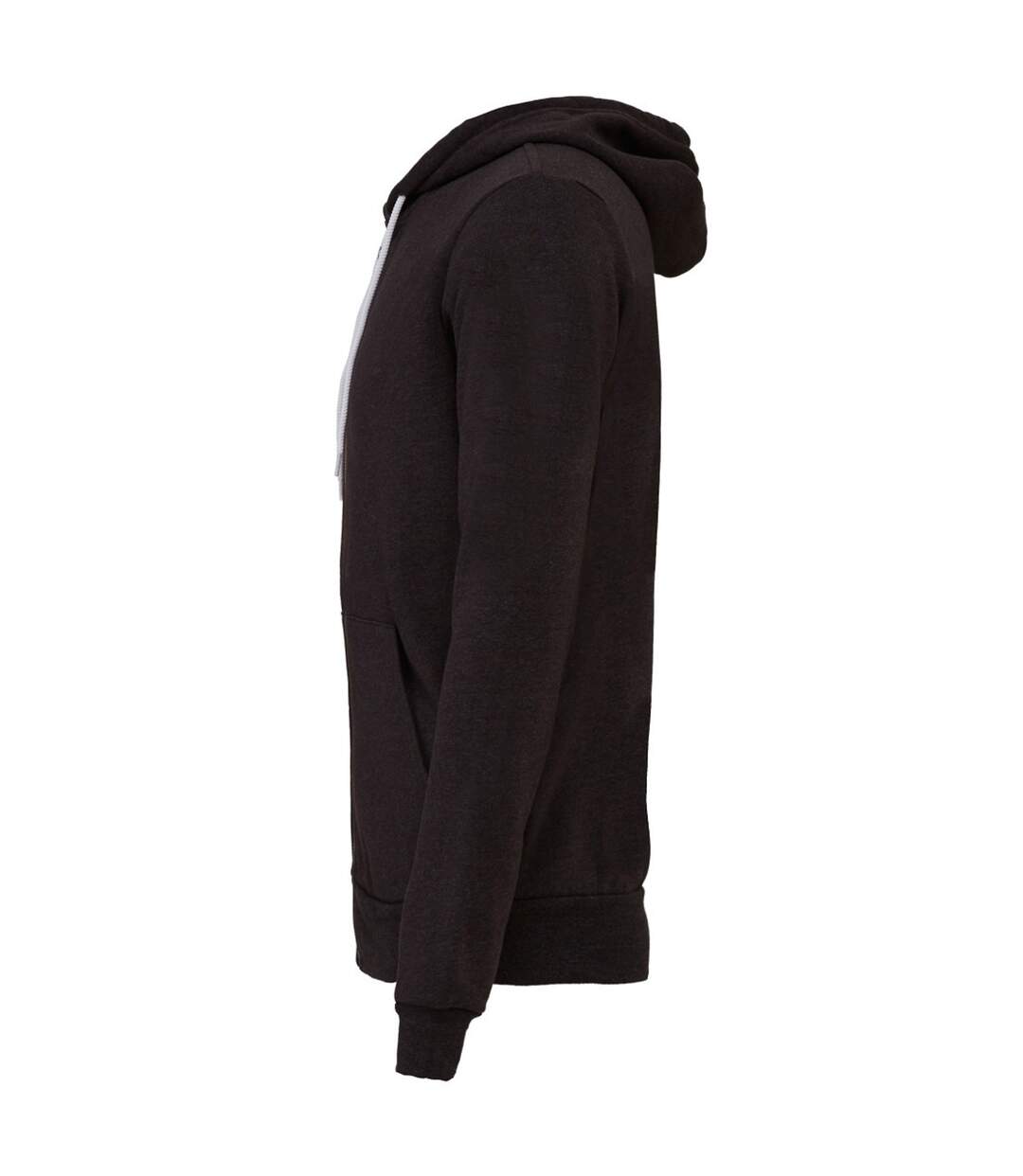 Canvas Unisex Zip-up Polycotton Fleece Hooded Sweatshirt / Hoodie () - UTBC1337-3