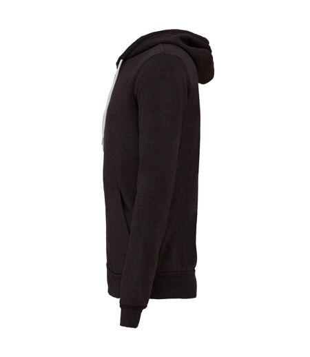 Canvas Unisex Zip-up Polycotton Fleece Hooded Sweatshirt / Hoodie () - UTBC1337