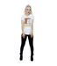Disney Princess - T-shirt BELLE POP ART - Femme (Blanc) - UTBI36795