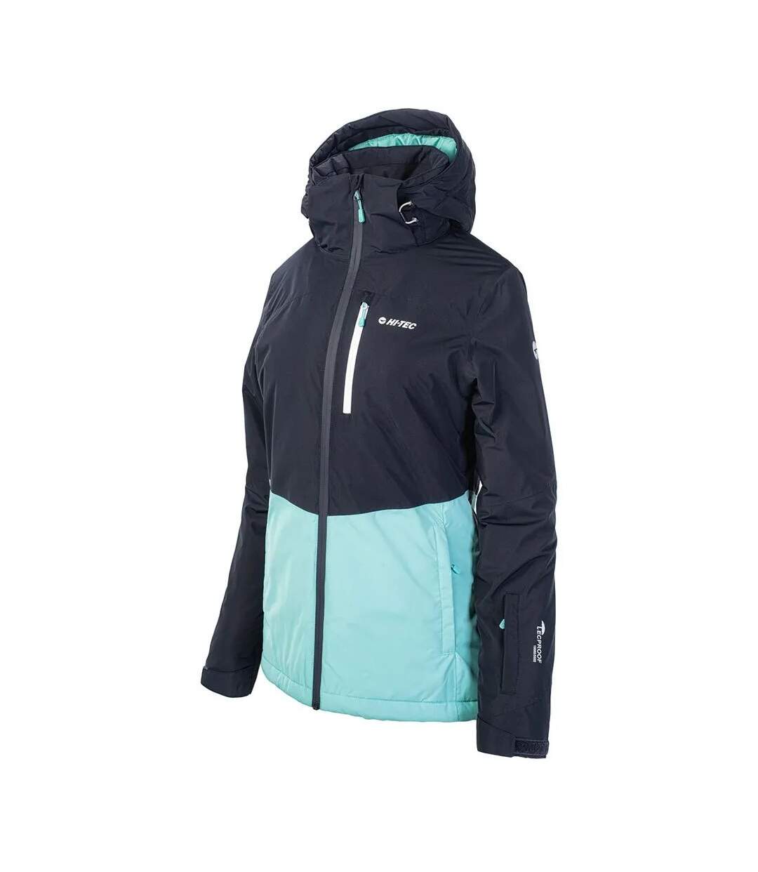Blouson De Ski Morena Femme Bleu Foncé Sarcelle Clair Hi-Tec-3