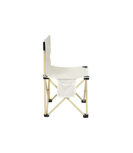Ensemble Table & Chaise de Camping Athéna 53cm Beige