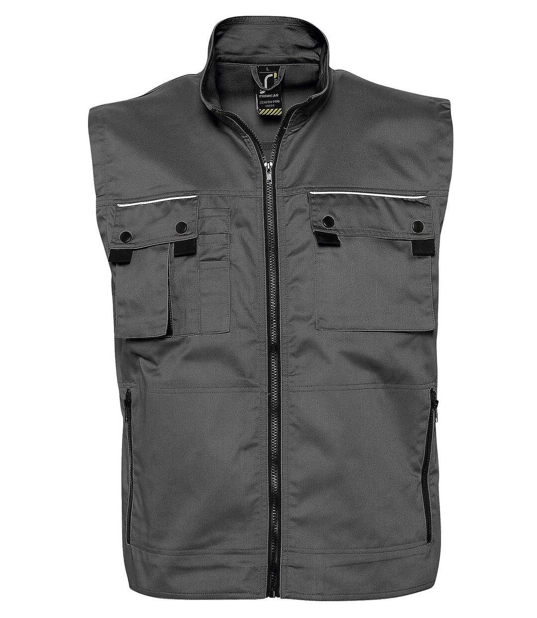 Veste sans manches - bodywarmer workwear - PRO 80500 - gris-1