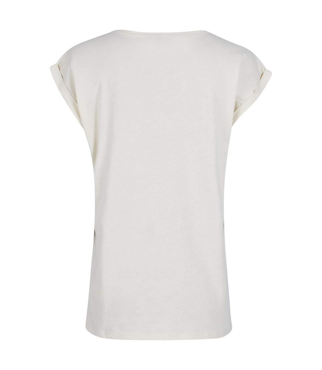 T-shirt Femme Sable Blanc Build Your Brand-2