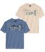Lot de 2 Tee-shirts Wild Desert-1