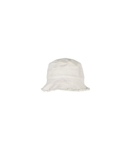Yupoong Flexfit Alpha Open Edge Bucket Hat (Off White) - UTRW8635