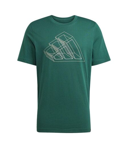 T-shirt Motif/style Imprimé Graphique Homme Vert Adidas